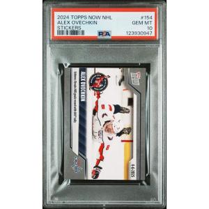 imageGraded 2024 Topps Now Alex Ovechkin 154 Stickers Hockey Card PSA 10 Gem Mint