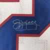 imageAutographedSigned Jim Kelly Buffalo White Football Jersey JSA COA