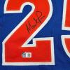 imageAutographedSigned Mark Price Cleveland Blue Basketball Jersey Beckett BAS COA
