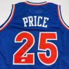 imageAutographedSigned Mark Price Cleveland Blue Basketball Jersey Beckett BAS COA