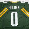 imageAutographedSigned Matthew Golden Green Bay Green Football Jersey Beckett BAS COA