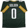 imageAutographedSigned Matthew Golden Green Bay Green Football Jersey Beckett BAS COA