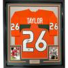 imageFramed Facsimile Autographed Sean Taylor 35x39 Miami Orange Reprint Laser Auto College Football Jersey