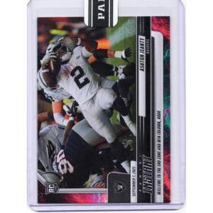 image2025 Panini Instant NFL Ashton Jeanty 55 Lightning 5 Las Vegas Raiders Rookie RC Football Card