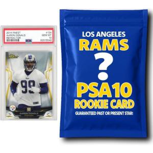 imageLos Angeles Rams PSA 10 Graded Rookie Card Mystery Pack
