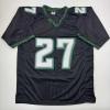 imageAutographedSigned Quinyon Mitchell Philadelphia Black Football Jersey JSA COA