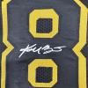imageFacsimile Autographed Kobe Bryant 8 Black Mamba Los Angeles LA Reprint Laser Auto Basketball Jersey Size Mens XL