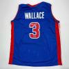 imageFacsimile Autographed Ben Wallace Detroit Blue Reprint Laser Auto Basketball Jersey Size Mens XL
