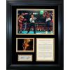 imageFramed Evander Holyfield vs Mike Tyson 2 Infamous Ear Bite Facsimile Laser Engraved Signature Auto Boxing 11x14 Photo Sig Collage