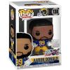 imageAaron Donald 130 Funko POP Football St Louis Los Angeles Rams Figurine Bundle with HOFSM Protector Case