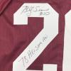 imageAutographedSigned Billy Sims 78 Heisman Oklahoma Maroon College Football Jersey JSA COA