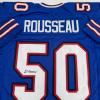 imageAutographedSigned Greg Rousseau Buffalo Blue Football Jersey JSA COA