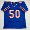 imageAutographedSigned Greg Rousseau Buffalo Blue Football Jersey JSA COA