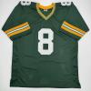 imageAutographedSigned Josh Jacobs Green Bay Green Football Jersey Beckett BAS COA