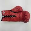 imageAutographedSigned Oscar De La Hoya Red Everlast Boxing Glove Beckett BAS COA