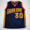 imageAutographedSigned Stephen Steph Curry Golden State Navy Blue Throwback Basketball Jersey JSA COA