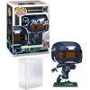 imageDK Metcalf 147 Facsimile Signed Reprint Laser Autographed Funko POP Seattle Seahawks Figurine with Protector Case