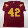 imageFacsimile Autographed Pat Tillman Arizona State Red Reprint Laser Auto College Football Jersey Size Mens XL