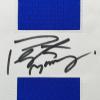 imageFramed AutographedSigned Peyton Manning 35x39 Indianapolis Colts Authentic Blue Football Jersey Fanatics COA