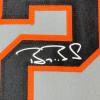 imageFramed Facsimile Autographed Barry Bonds 35x39 San Francisco Grey Reprint Laser Auto Baseball Jersey