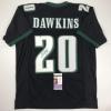 imageAutographedSigned Brian Dawkins Philadelphia Black Football Jersey JSA COA