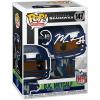 imageDK Metcalf 147 Facsimile Signed Reprint Laser Autographed Funko POP Seattle Seahawks Figurine with Protector Case