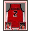 imageFramed Facsimile Autographed Shai GilgeousAlexander SGA 35x39 Canada Red Reprint Laser Auto Basketball Jersey