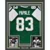 imageFramed Facsimile Autographed Vince Papale 35x39 Philadelphia Kelly Green Reprint Laser Auto Football Jersey