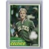 imageVintage 1981 Topps Larry Bird 4 Basketball Card