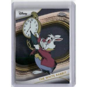 image2025 Topps Chrome Disney The White Rabbit Alice in Wonderland 180 Movie Card Near Mint