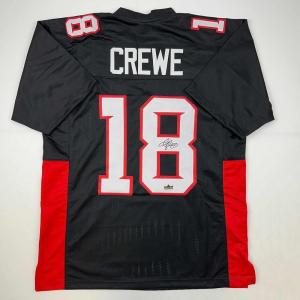 imageFacsimile Autographed Adam Sandler Paul Crewe Mean Machine The Longest Yard Movie Black Reprint Laser Auto Football Jersey Size Mens XL