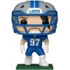 imageAidan Hutchinson 326 Facsimile Signed Reprint Laser Autographed Funko POP Football NFL Detroit Lions Figurine with Protector Case