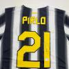 imageAutographedSigned Andrea Pirlo Juventus White Soccer Jersey Beckett BAS COA