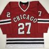 imageAutographedSigned Jeremy Roenick Chicago Red Hockey Jersey JSA COA