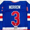imageAutographedSigned Ken Morrow Blue Team USA Miracle On Ice 1980 Hockey Jersey JSA COA