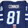 imageAutographedSigned Kyle Connor Winnipeg Blue Hockey Jersey JSA COA