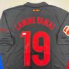 imageAutographedSigned Lamine Yamal FC Barcelona Black Soccer Jersey Beckett BAS COA