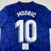 imageAutographedSigned Luka Modric Real Madrid Blue Soccer Jersey Beckett BAS COA