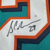 imageAutographedSigned Sam Madison Miami Teal Football Jersey JSA COA