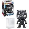 imageChadwick Boseman Black Panther Civil War 130 Facsimile Signed Reprint Laser Autographed Funko POP Movies Marvel Figurine with Protector Case