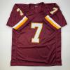 imageFacsimile Autographed Joe Theismann Washington Red Reprint Laser Auto Football Jersey Size Mens XL