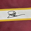 imageFacsimile Autographed Joe Theismann Washington Red Reprint Laser Auto Football Jersey Size Mens XL