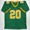 imageFacsimile Autographed Jordan James Oregon Green Reprint Laser Auto College Football Jersey Size Mens XL