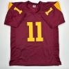 imageFacsimile Autographed Matt Leinart USC Maroon Reprint Laser Auto College Football Jersey Size Mens XL