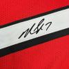 imageFacsimile Autographed Michael Mike Vick Atlanta Red Reprint Laser Auto Football Jersey Size Mens XL