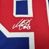 imageFacsimile Autographed Mika Zibanejad New York Blue Reprint Laser Auto Hockey Jersey Size Mens XL