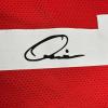 imageFacsimile Autographed Quinshon Judkins Ohio State Red Reprint Laser Auto College Football Jersey Size Mens XL