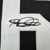 imageFacsimile Autographed Rod Woodson Pittsburgh Black Reprint Laser Auto Football Jersey Size Mens XL
