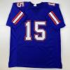 imageFacsimile Autographed Tim Tebow Florida Blue Reprint Laser Auto College Football Jersey Size Mens XL