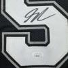 imageFramed AutographedSigned Stephon Castle 35x39 San Antonio Black Basketball Jersey JSA COA